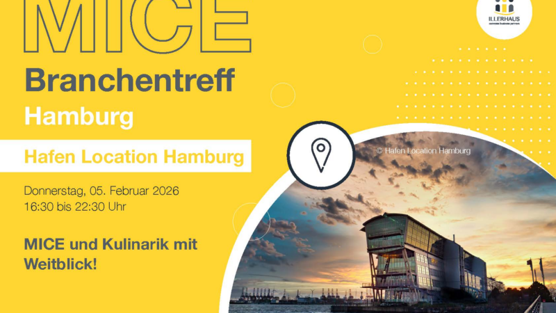 „MICE & Kulinarik mit Weitblick“ in Hamburg