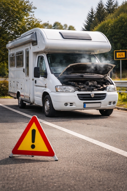 Motorschaden am Wohnmobil
