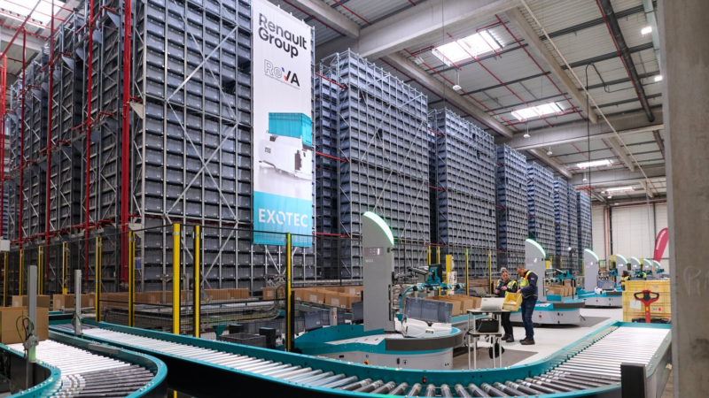 Exotec bringt Renault-Partnerschaft nach Deutschland