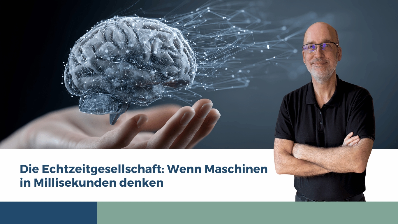 Die Echtzeitgesellschaft: Wenn Maschinen in Millisekunden denken – und wir in einer sichereren, intelligenteren Welt ankommen