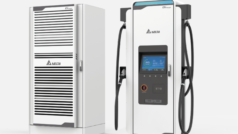 Delta stellt 350-kW-Ultraschnellladestation mit hoher Flexibilität und Benutzerfreundlichkeit für Europas Ladeinfrastruktur vor