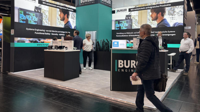 embedded world 2026: BURGER ENGINEERING zeigt Lösungen für Motorsteuerung und industrielle Connectivity