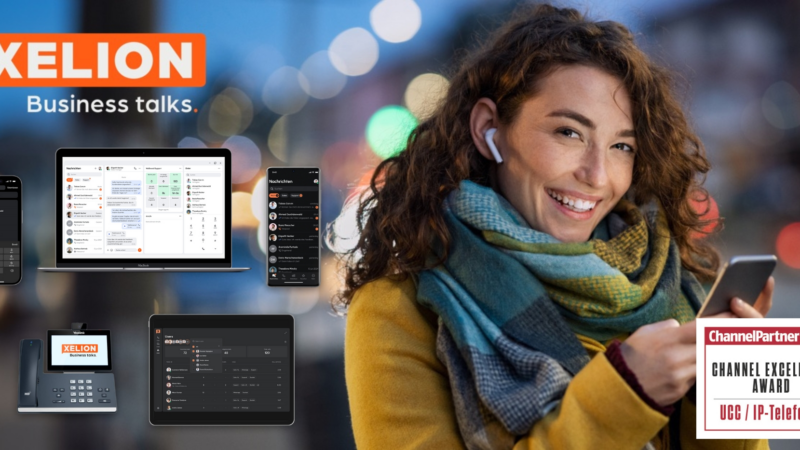 Xelion Cloud Telefonie gewinnt Channel Excellence Award