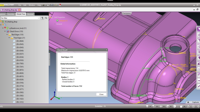 Geometrien automatisiert reparieren und nutzbar machen