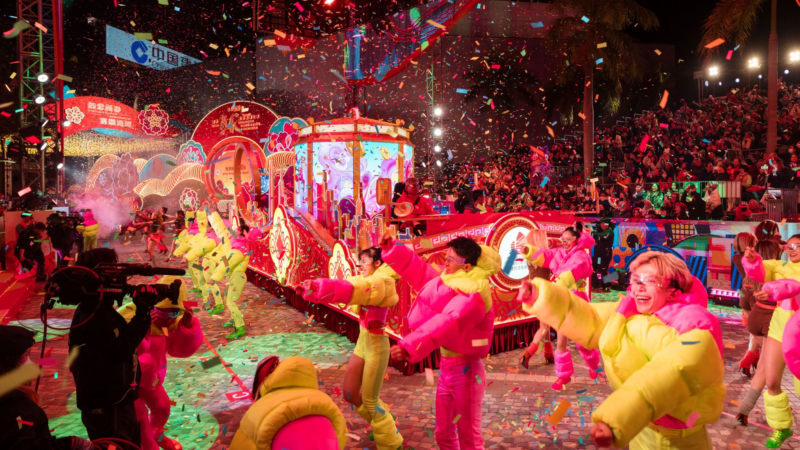 Hongkong feiert das Jahr des Pferdes