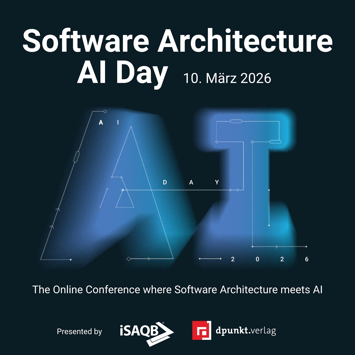 Software Architecture AI Day: iSAQB startet neue Fachkonferenz zu Softwarearchitektur und KI