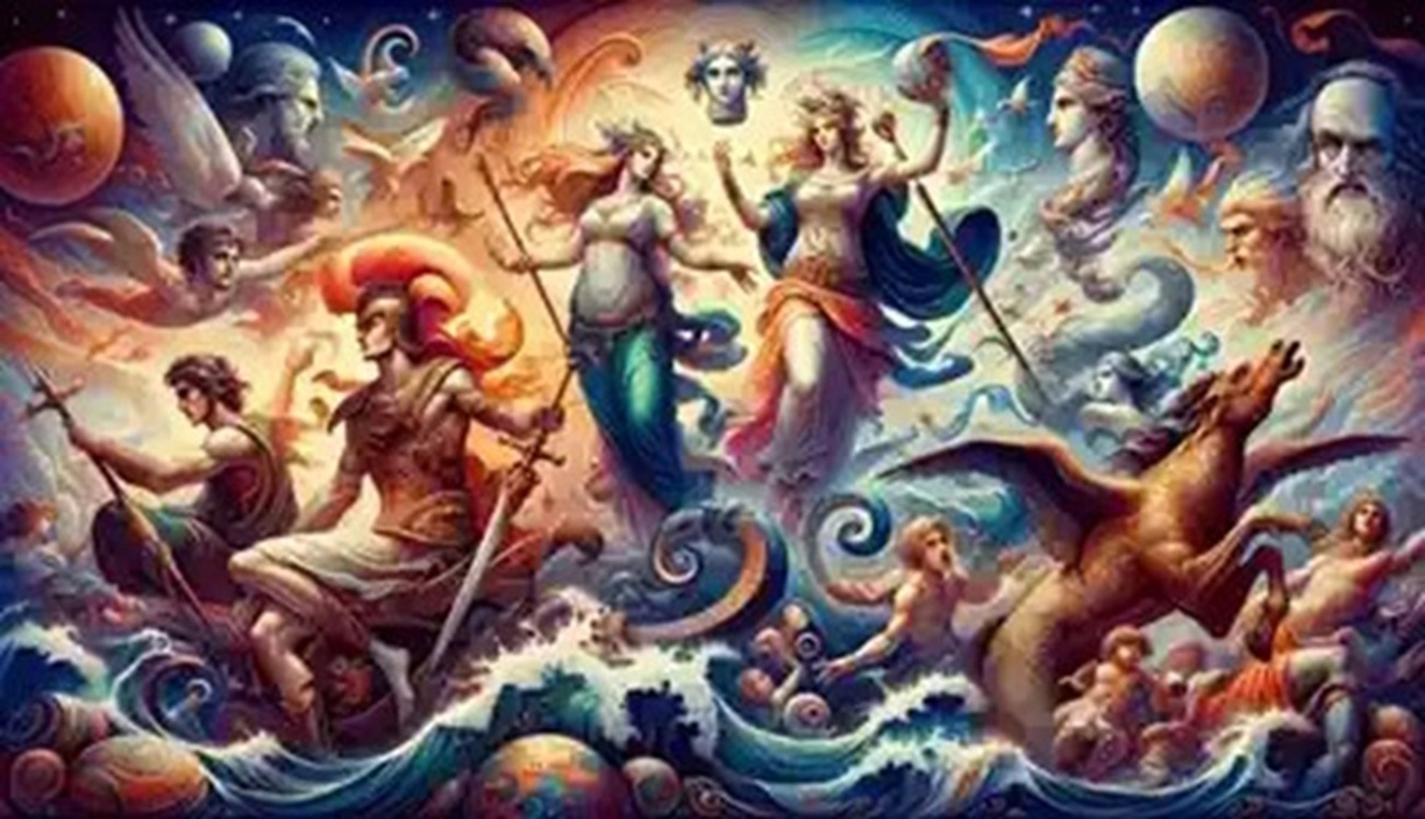 Mythologie-Antike.com präsentiert: Die Sintflut des Zeus