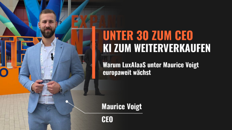 Unter 30 zum CEO – KI zum Weiterverkaufen