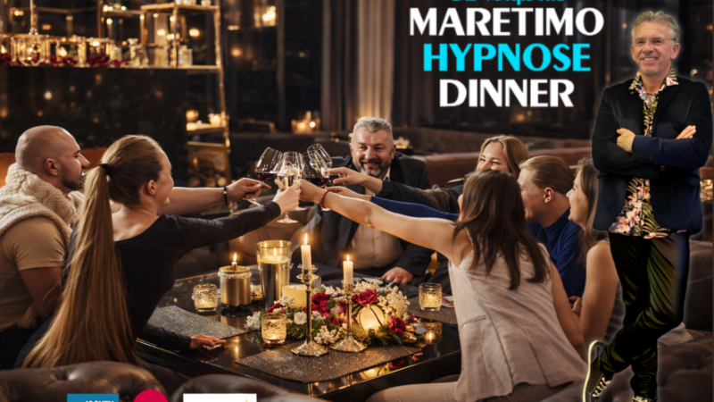 Das „Maretimo Hypnose-Dinner“ feiert Premiere in Augsburg & München.