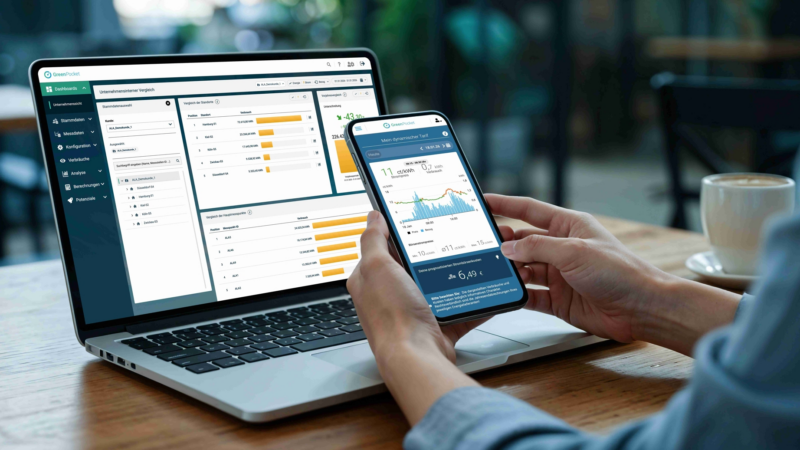 E-world 2026: GreenPocket – intuitive Visualisierung von Energiedaten hilft gMSB, wMSB, Lieferanten und Unternehmen bei der Energiewende