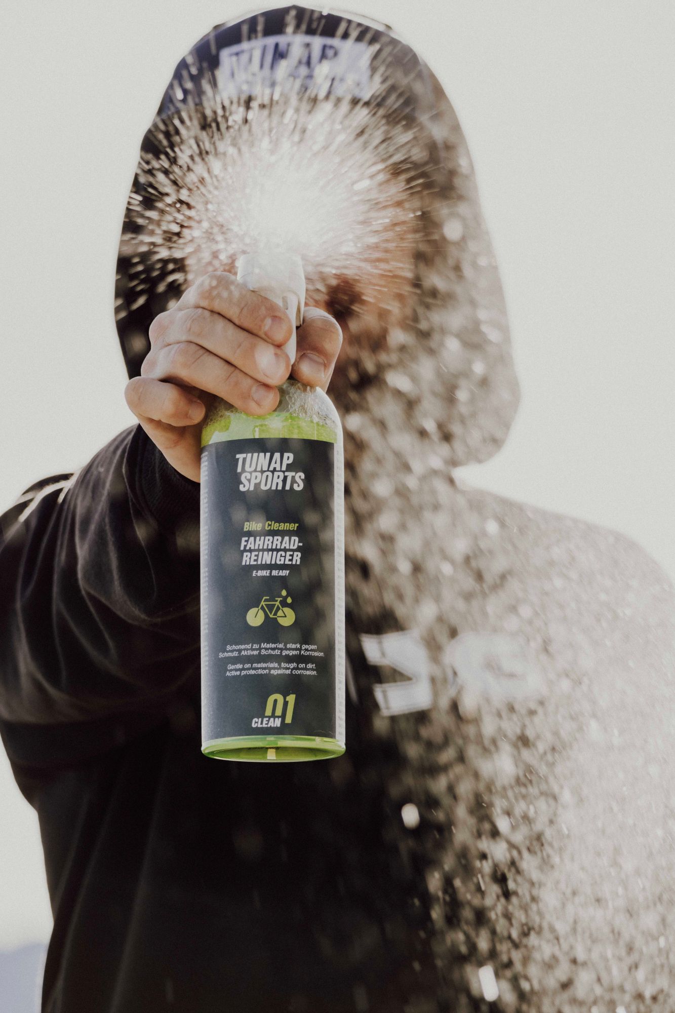 Tunap Sports Fahrradreiniger jetzt in der Recyclingflasche