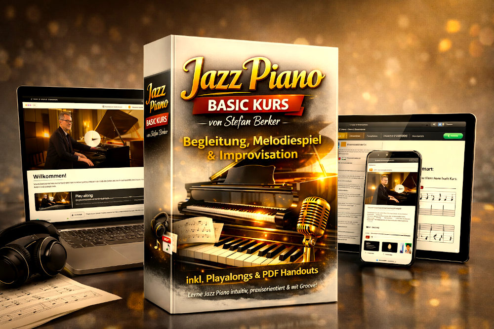 Jazz Piano Online-Kurs für Pianisten mit Vorerfahrung