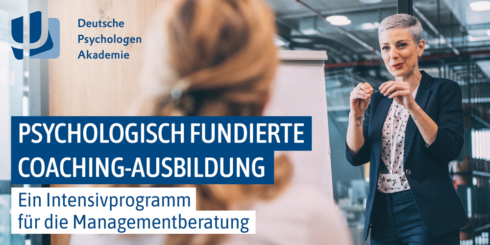 Psychologisch fundierte Coaching-Ausbildung startet