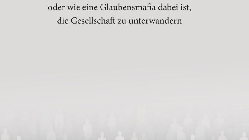 „Die Anthroposophen kommen“