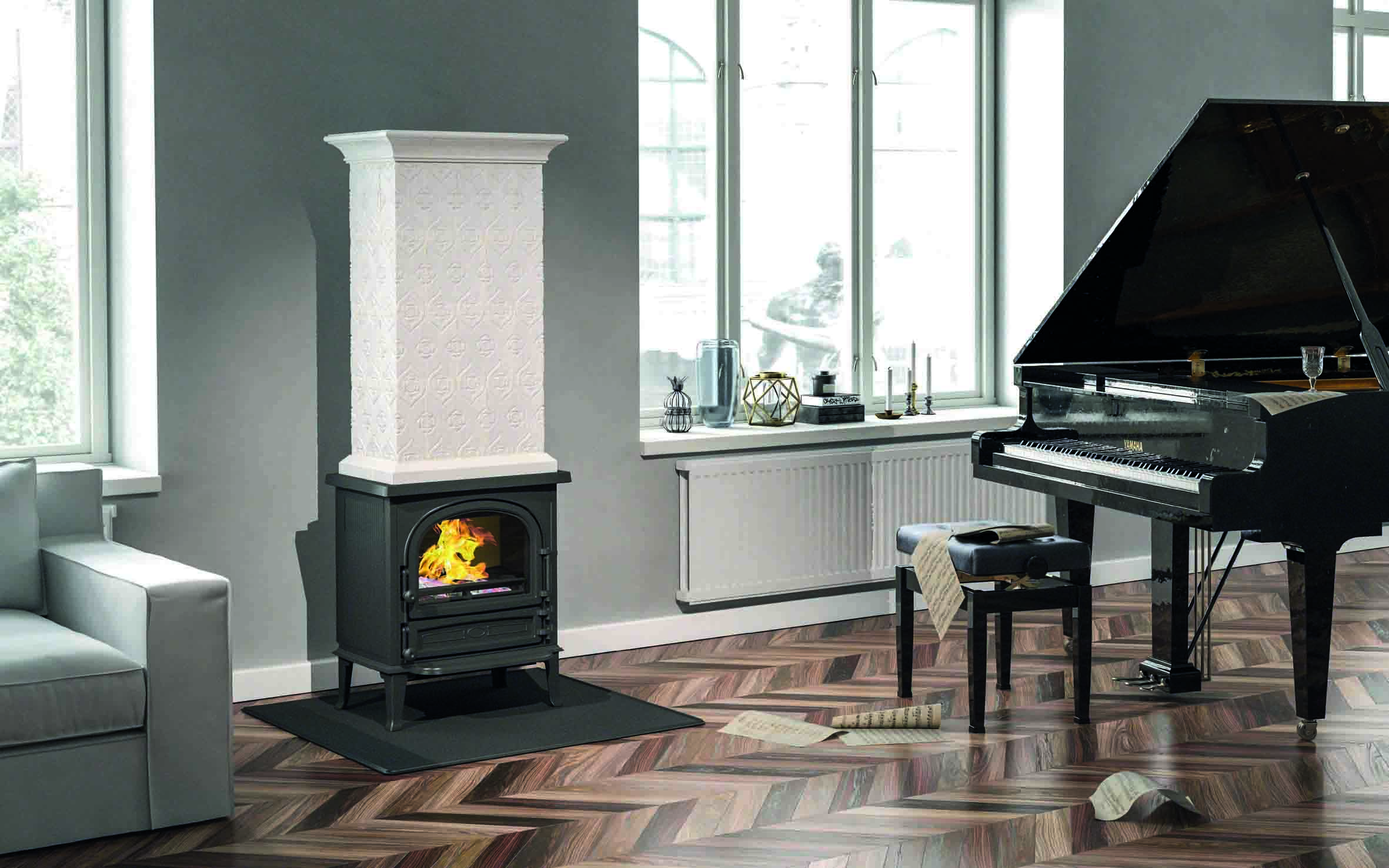 Der individuell gestaltete Aufsatzofen: Symbol der Hamburger Kaufleute