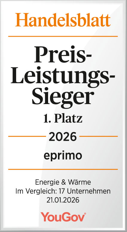 Beim Preis-Leistungs-Verhältnis steht eprimo an der Spitze