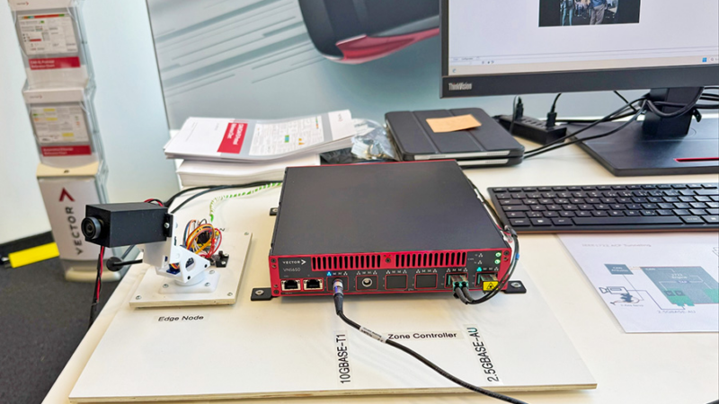 Vector erweitert VN5650 um KD7251-Transceiver von KD für optische Ethernet-Tests