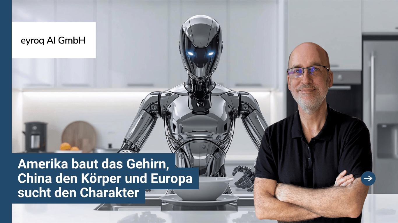 Amerika baut das Gehirn, China den Körper und Europa sucht den Charakter