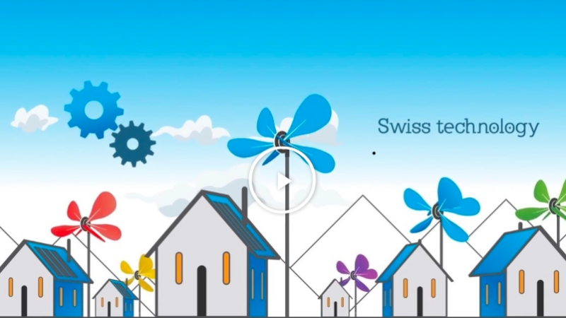 Swiss wind turbine pioneer and the dream of self-sufficient and environmentally friendly power supply with „Vayu“.