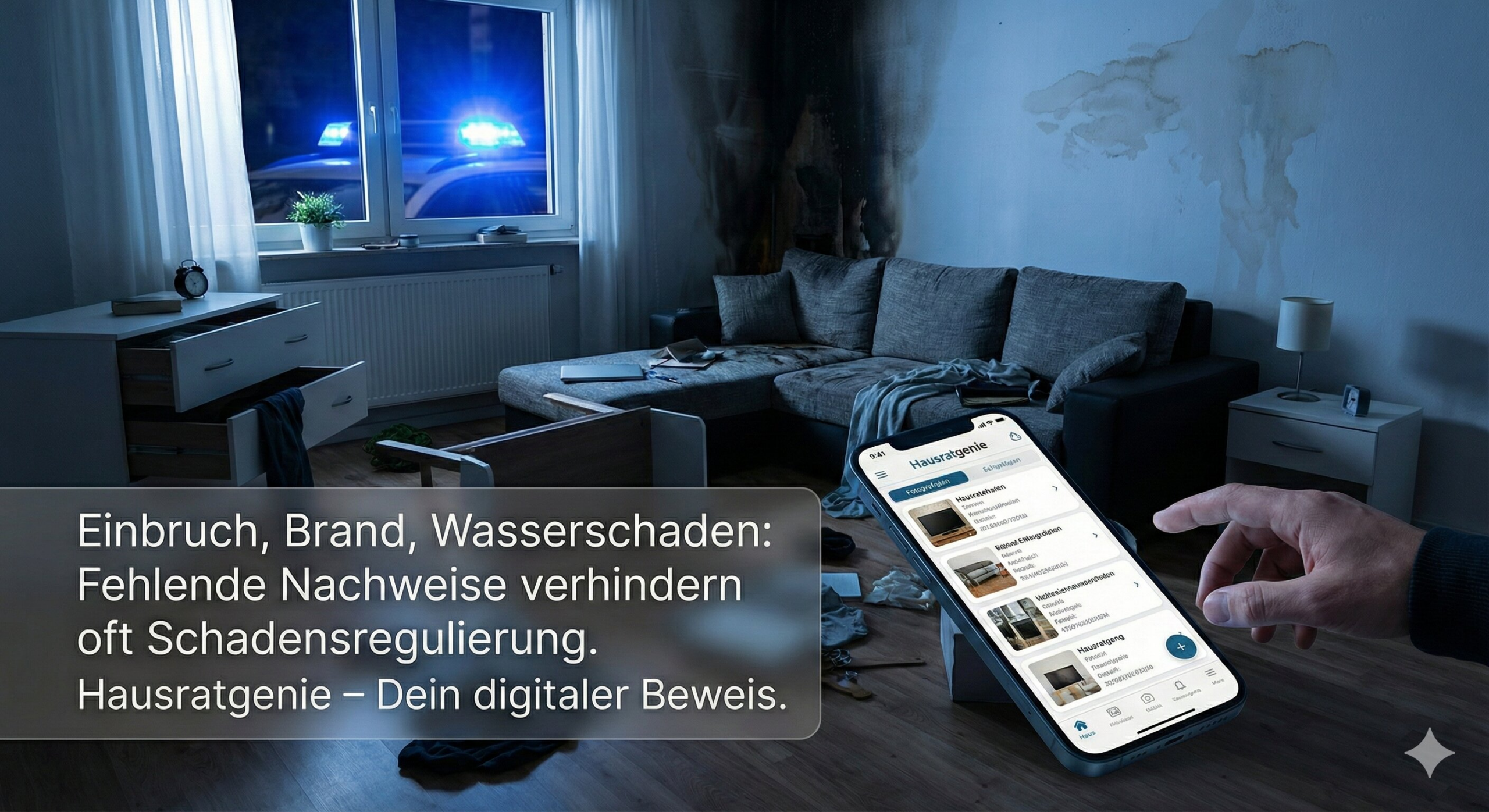 Einbruch, Brand, Wasserschaden: Warum viele Hausrat-Schäden an fehlenden Nachweisen scheitern