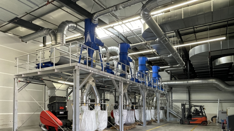 Wertstofftrennung in der Kunststoffverarbeitung