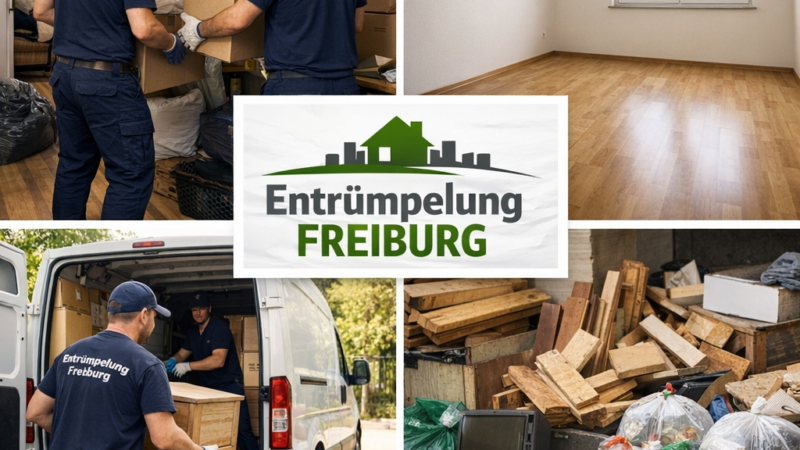 Professionelle Entrümpelung in Freiburg: