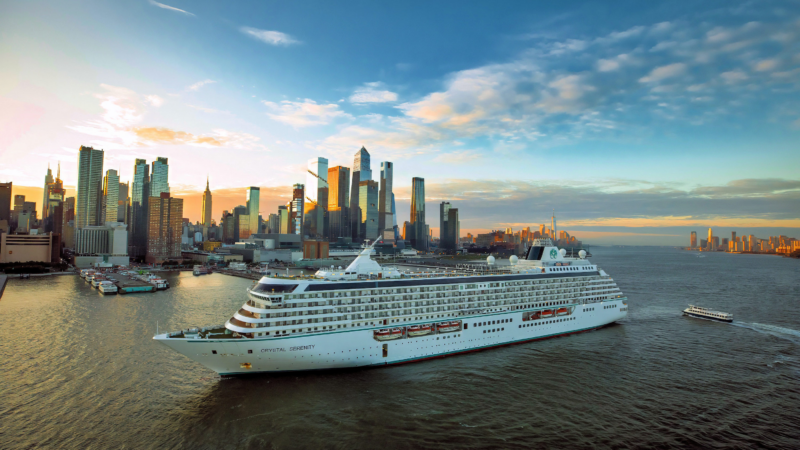 Hohe Nachfrage für die Luxuskreuzfahrten von Crystal