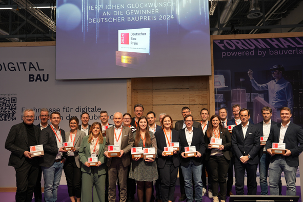 Über 200 Unternehmen beim Deutschen Baupreis 2026 registriert