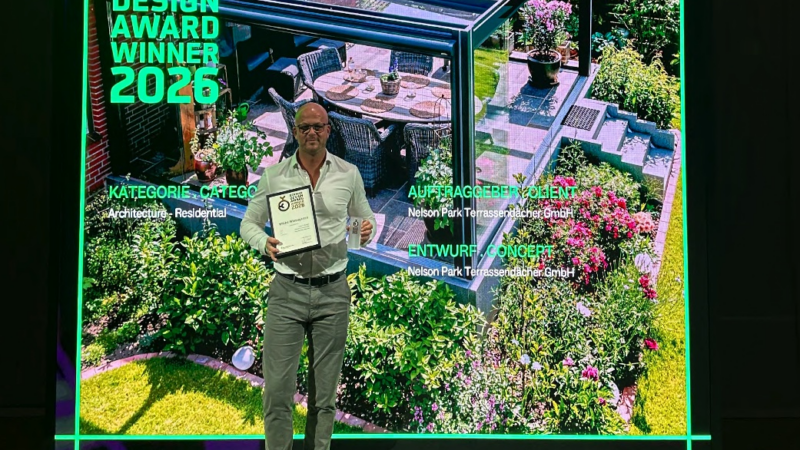 German Design Award 2026: Nelson Park aus Eutin ausgezeichnet