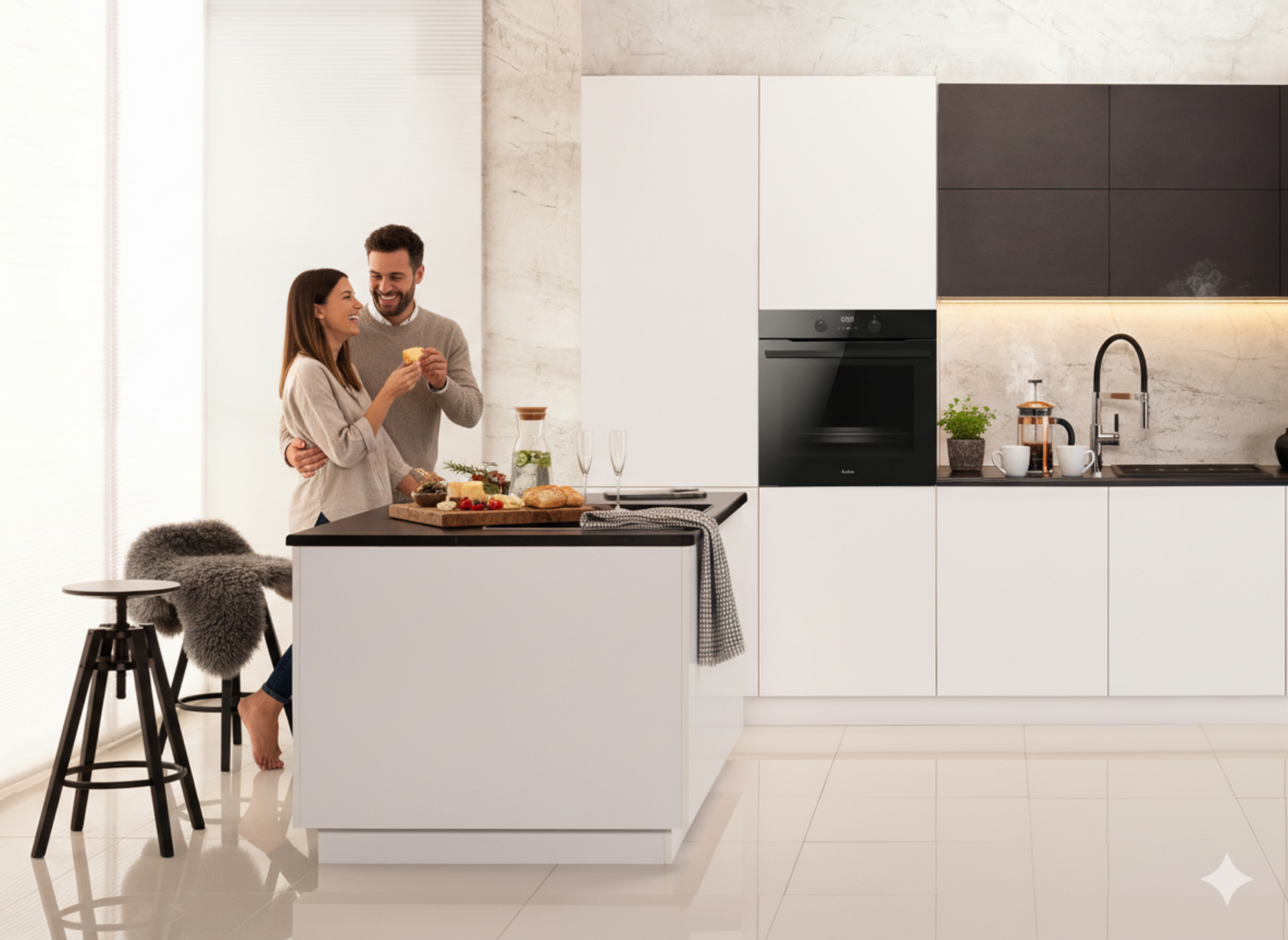 Gebäudetyp E clever umsetzen: Amica FlexConnect Herdsets schaffen Freiheit bei Planung und Installation