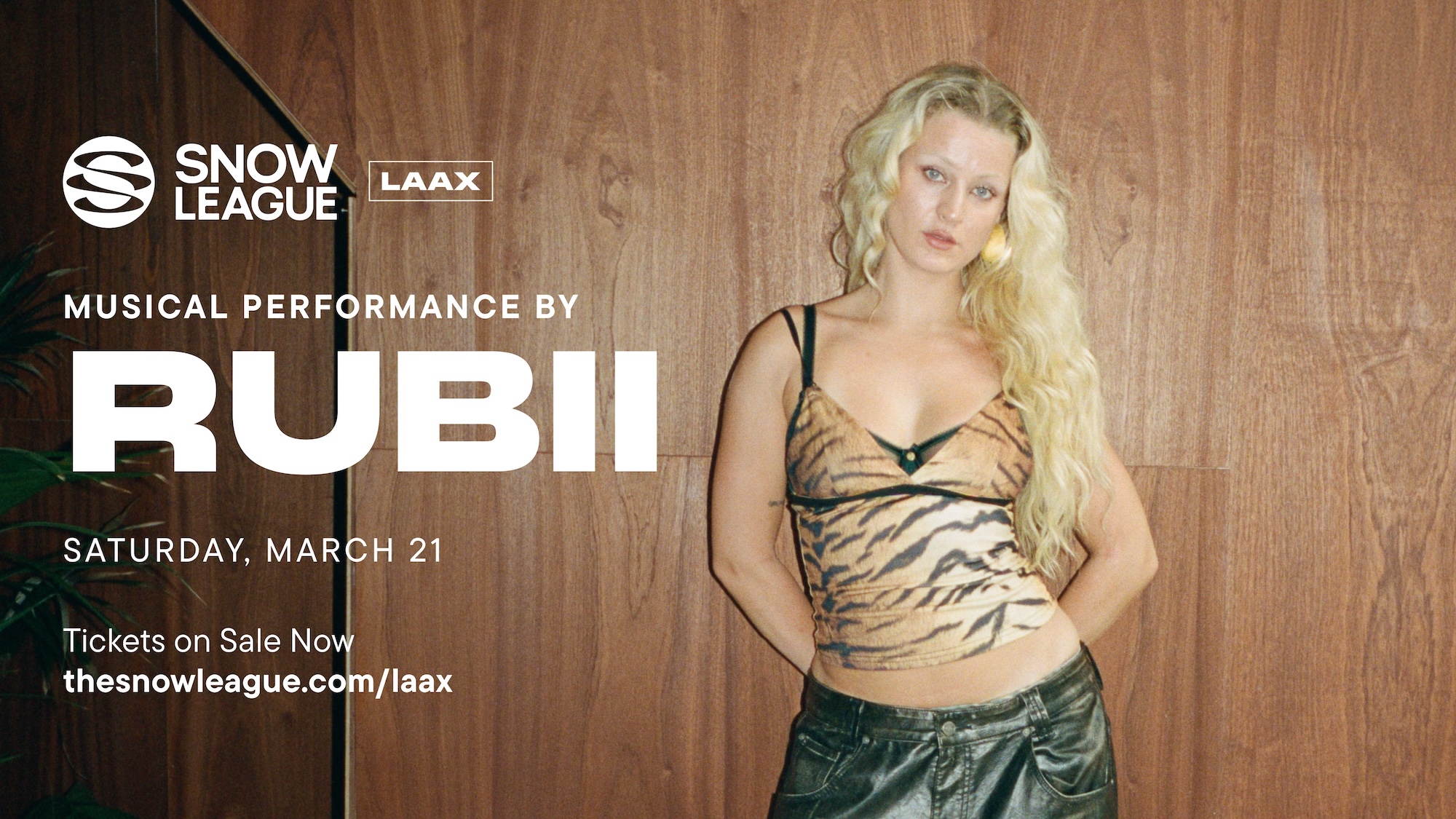 THE SNOW LEAGUE LAAX 2026 ANNOUNCES LIVE MUSIC LINEUP