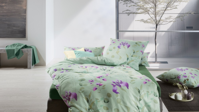 Romantische Blumendessins für traumhafte Nächte