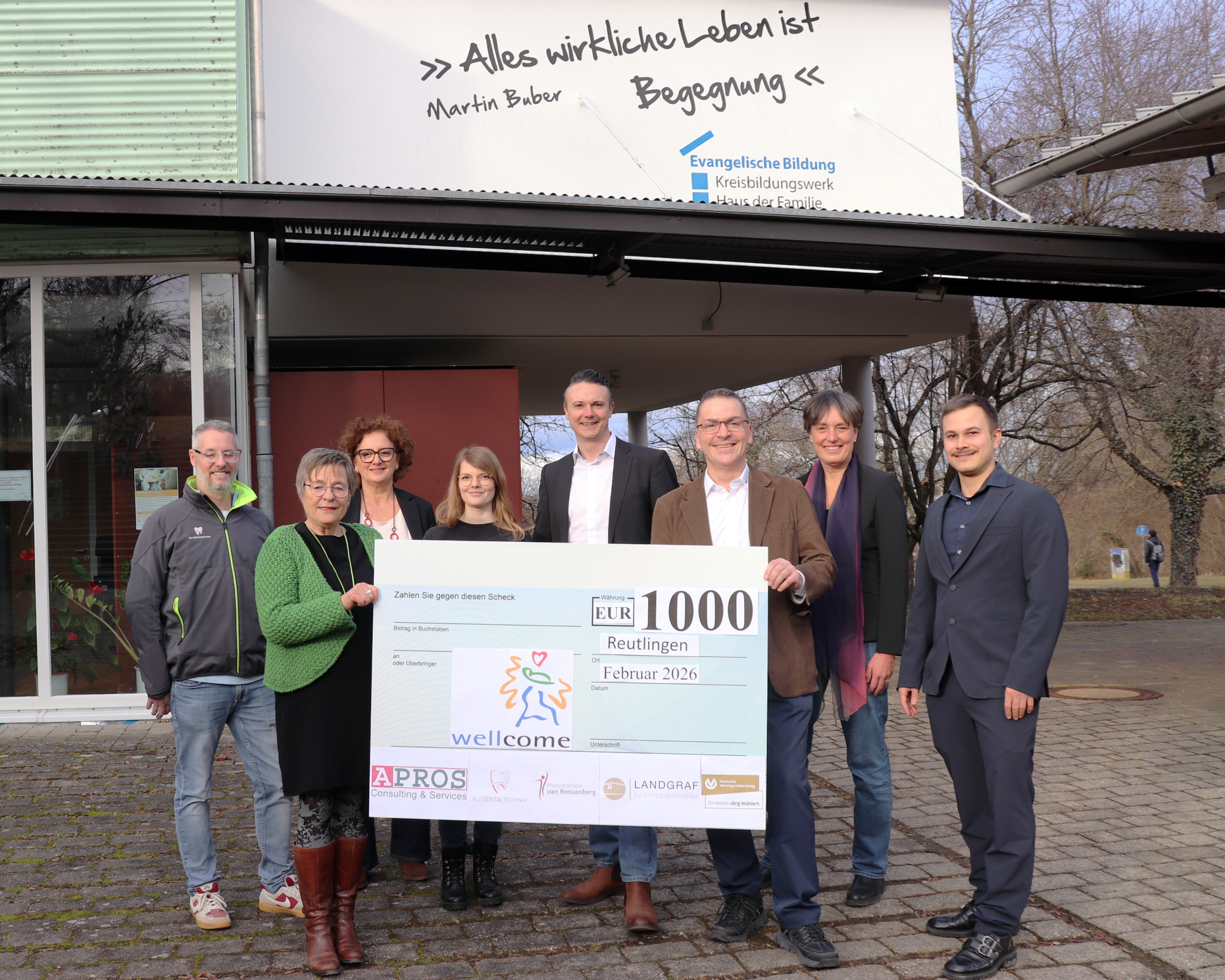 Spendenprojekt der TOP Sozial Charta für wellcome-Praktische Hilfe nach der Geburt in Reutlingen