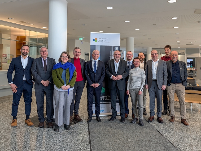 Staatssekretäre Jungk und Teichert besuchen das LPI