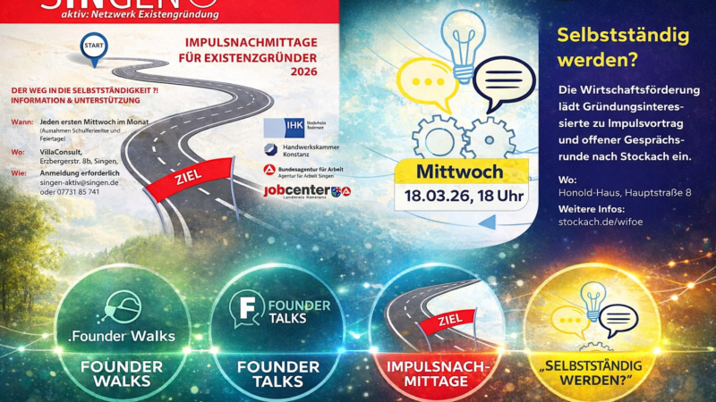 Neue Gründungsformate  in der Region Hegau-Bodensee