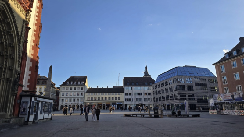 Marktplatz Würzburg – Stadtrat 2026 begrünung Idee Geli