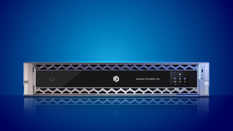 Genetec setzt mit Cloudlink 2210 neuen Standard für physische Sicherheit in Unternehmen