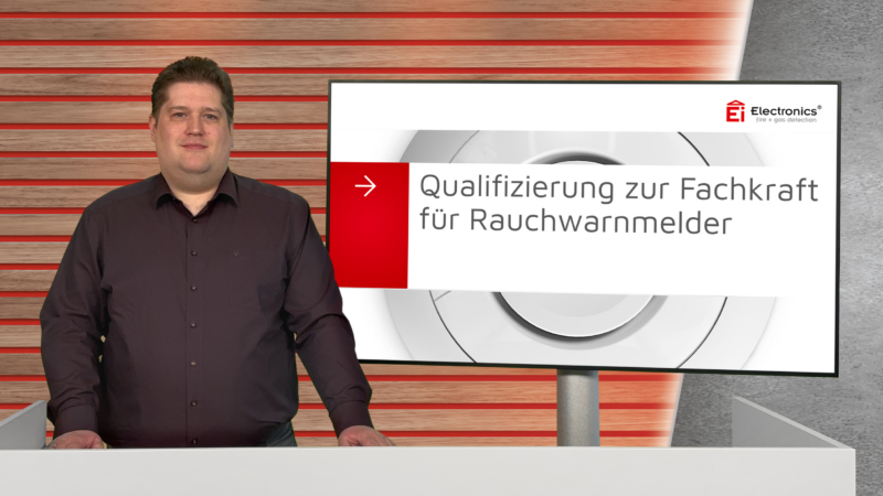 Schulung zur „Q-Fachkraft für Rauchwarnmelder“ jetzt auch als Live-Webinar verfügbar