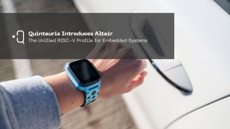 Quintauris stellt „Altair“ vor