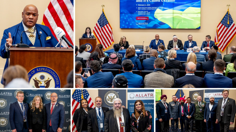 „Freiheit hat einen Namen – Ukraine“: ALLATRA-Konferenz mit Politikern, Militärs und Geistlichen im US-Kapitol
