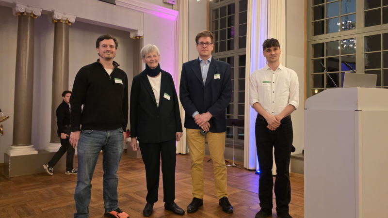 Dörte-Wörner-Preis für Innovationsförderung geht an das Informatik-Gründungsteam GoExam der Hochschule Darmstadt (h_da)