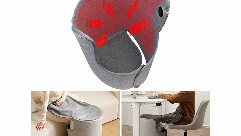 Sichler Haushaltsgeräte Rundes Fern-Infrarot-Heizpanel