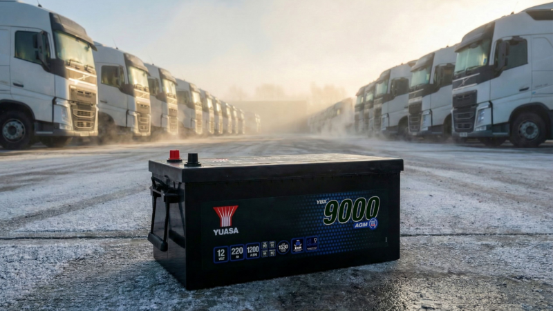 GS Yuasa erweitert Nutzfahrzeugportfolio um die YBX9625 AGM