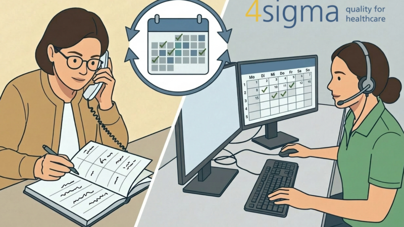 4sigma unterstützt Mobil Krankenkasse im Terminmanagement
