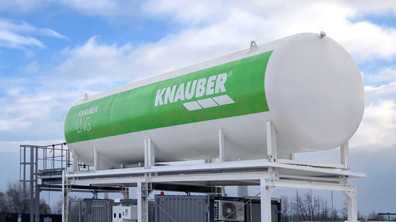AS 24-Tankkarte an Bio-LNG-Tankstellen von Knauber