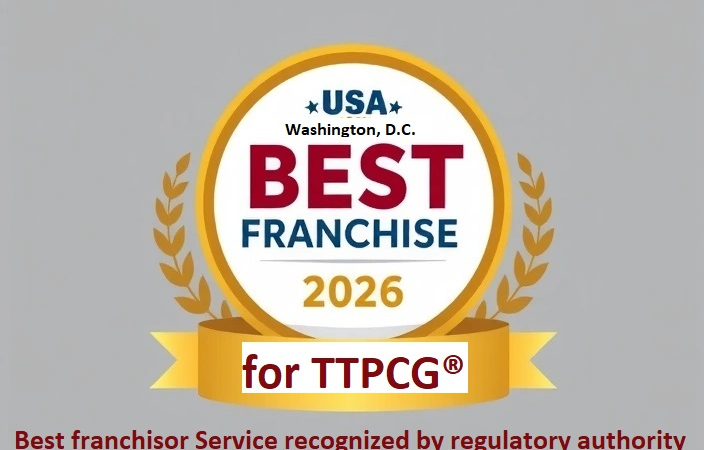 TTPCG® wurde als bester Franchisegeber Dienstleistung ausgezeichnet