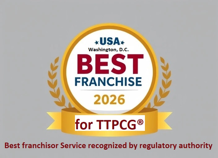 TTPCG® wurde als bester Franchisegeber Dienstleistung ausgezeichnet