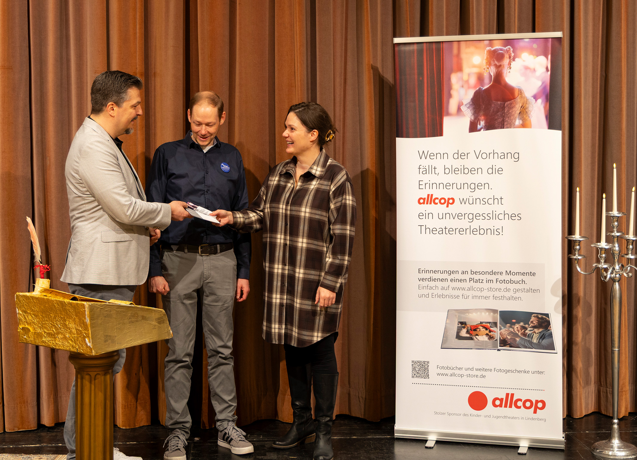 Kultur Westallgäu: allcop fördert Lindenberger Theater