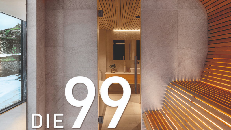 DIE 99 SCHÖNSTEN SAUNA-DESIGNS