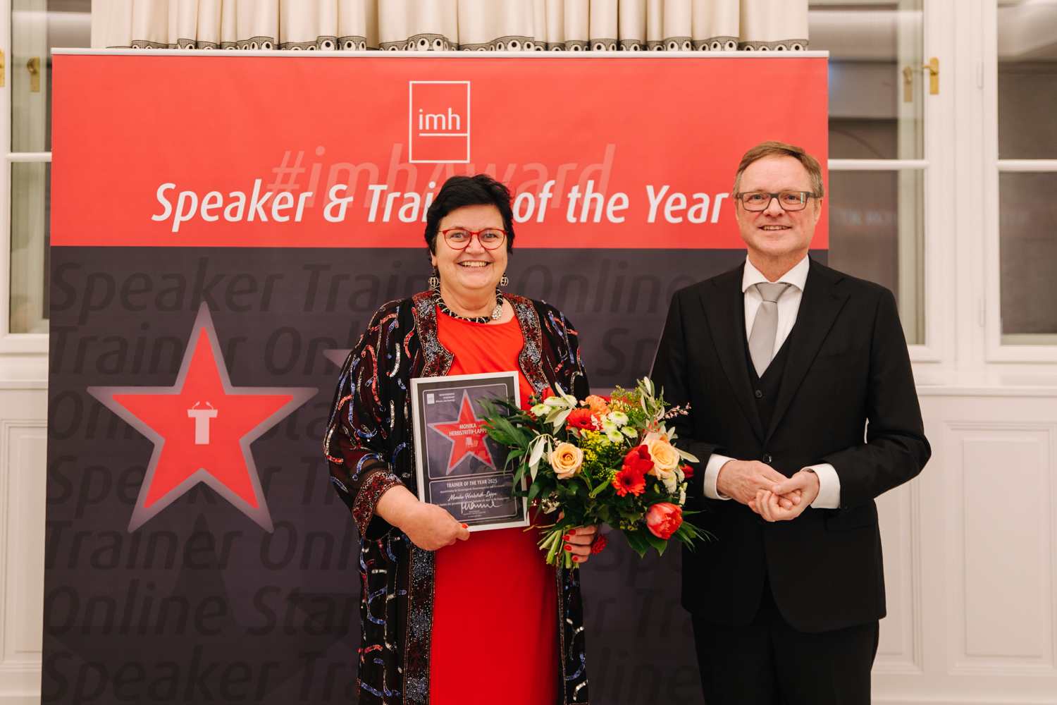 Mag.a Monika Herbstrith-Lappe zum 17. Mal in Folge „Speaker & Trainer of the Year“